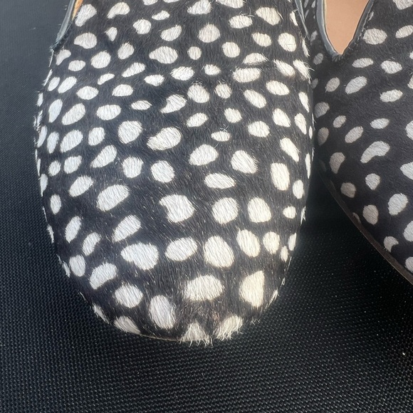 J. Crew Black and White Polka Dot Flats - Picture 2 of 8